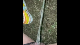 In The Yard Of My House Sticking My Finger In And Pissing In Your Mouth Before They Catch Me
