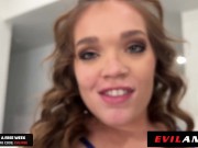 Preview 3 of EvilAngel - Horny Katie Kush Pussy Slammed in Lingerie
