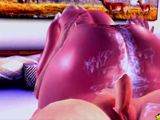 Brunette and Blonde (Part 3) Animation