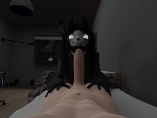 big ass, cum inside pussy, blowjob, animated porn