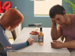 In A Scent #02 Naughter COUGAR Took A Cumload in Her Mouth!