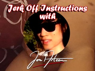 How to slowly masturbate dry penis with the sensual Fingertips Technique? Jerk Off Instructions JOI