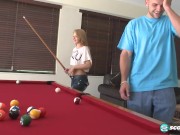 Preview 4 of Alyssa Branch: A Game of Pool Leads to a Pounding