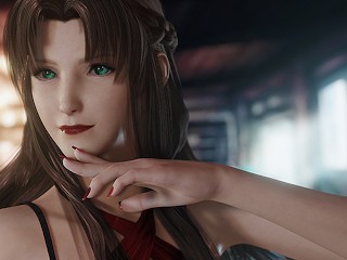 Aerith Mother Gets Throat Fucked until Cumshot