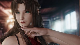 Aerith mother gets throat fucked until cumshot