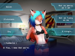 Space Paws #19 - Visual novel gameplay - Finally got sex from Siaren