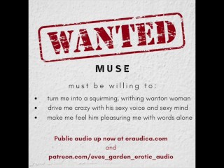 Muse Wanted - Erotische Audio Voor Mannen Door Eve's Garden [alleen Stem]