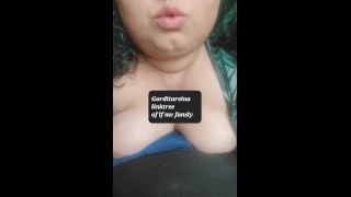 BBW Latina cums and moans