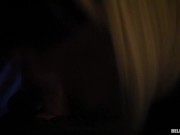 Preview 2 of Cum in mouth and facial for android girl 2B NieR automata (CLOSE UP blowjob) - Bella Hentaigirl