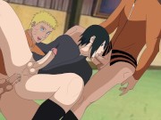 Preview 2 of Naruto fucks Sasuke Trio Gay, Animegay Yaoisex, Hentaigay, Narutogay