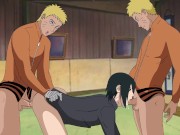 Preview 6 of Naruto fucks Sasuke Trio Gay, Animegay Yaoisex, Hentaigay, Narutogay