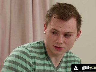 OUT OF THE FAMILY - Naughty Busty MILF Has A Threesome With Two Teens And Gets Her Ass Fucked screenshot number 2