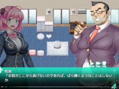 【#05 アニメーションエロゲー(体験版)実況】〇われた後輩を救え! 桃髪爆乳J〇がバックで中出しセックスされて・・・〇われた後輩を救え! 巨乳生徒会長 莉緒～誘〇犯を成敗して学園に秩序を - Screenshot 14 of 16 - Hentai Animation