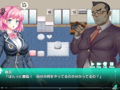 【#05 アニメーションエロゲー(体験版)実況】〇われた後輩を救え! 桃髪爆乳J〇がバックで中出しセックスされて・・・〇われた後輩を救え! 巨乳生徒会長 莉緒～誘〇犯を成敗して学園に秩序を - Screenshot 2 of 16 - Hentai