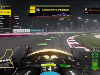 Petite  drives and Mclaren cum tribute, getting fucked from behind by own teammate