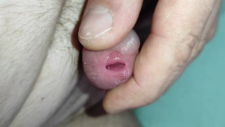 Masturbate And open cock head