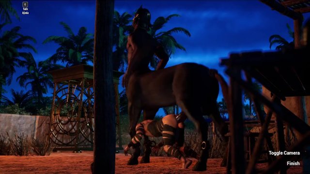 Horse-man On Male