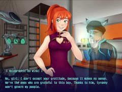 Space Paws #22 - Visual novel gameplay