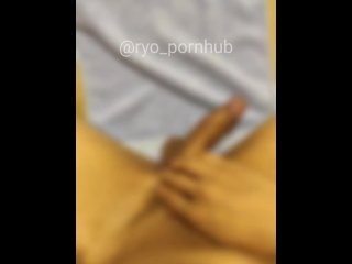 mature, vertical video, 日本人 オナニー, handjob