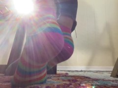 Toe socks under table - Screenshot 14 of 16 - Toes
