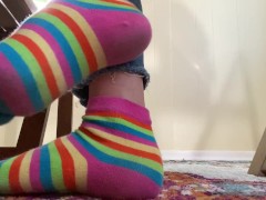 Toe socks under table - Screenshot 8 of 16 - Feet Under Table