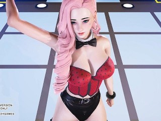 [MMD] GIRL'S DAY - Ring my Bell Seraph Sexy Kpop Dance League of Legends Хентай без цензуры 4K 60FPS
