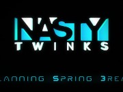 Preview 1 of NastyTwinks - Spring Break - Jack Waters and Jordan Haze Bond Over Cute Girls and Huge Dicks