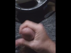 Beating off in the car