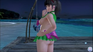 Dead or Alive Xtreme Venus Férias Hitomi Sailor Jupiter Maiô Nude Mod Fanserviço Apreciação