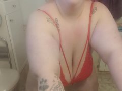 Chubby bbw riding your cock and moaning like crazy