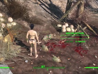 Fallout 4 Adult Mods Review: Combat Strip Lite AAF Animations and Gameplay Example: 3D Animated Sex