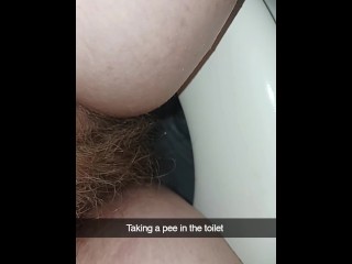 Azula Amethyst the BBW Takes a Piss in the Toilet