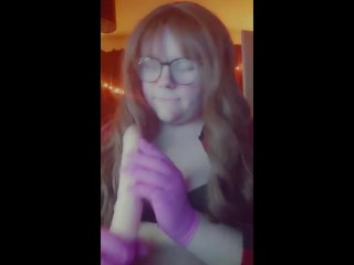 Solo BJ and Titty Play with Medical Gloves (viewer Request)