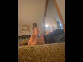 vertical video, tattooed women, big tits, cuckold wife