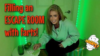 与你的放屁约会 POV 预告片预告片示例视频锁定在密室逃脱中