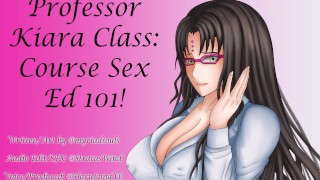 TROUVÉ EN GUMROAD - Professeur Kiara enseigne le sexe Ed (série audio 18+ )