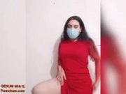 Preview 2 of I dressed up as a sexy little devil while he masturbated me