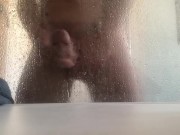 Preview 3 of Moaning and slaping my huge dick till orgasm