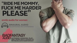 Riding Your Submissive Mother's Boy In An Erotic Audio Story For Women That Features Male Moans