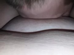 Friend dropped by to eat my pussy