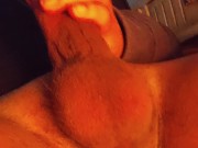 Preview 2 of HUGE Cock And Big Bouncing Balls In Slow Mo