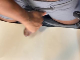 Autostroker Milks Cumshot From Black Man