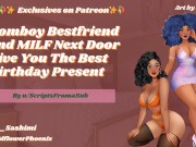 Preview 1 of Your Best Friend and MILF Give You The Best Fuck Ever | Audio Roleplay