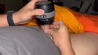 Неотредактированная мастербация с игрушкой Gender X - от начала до финиша с огромной загрузкой