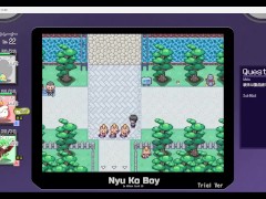 ヤリステメスブタ ボクだけの謎ルール!女トレーナーに勝つとエッチあたりまえ 体験版 にゅう工房 - Screenshot 14 of 16 - Petite