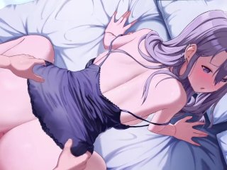 Hentai Uncensored Stepsister in_Pajamas Wet Her Tight Pussy While Waiting for Me from College