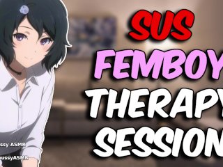 interview, cute femboy, sfw, therapy