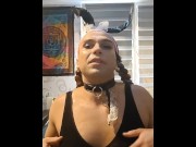 Preview 3 of sissy Molly Martinez sexy striptease dance twerk