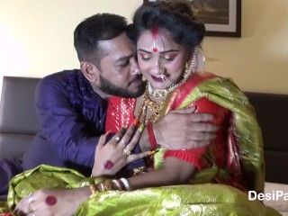 Pas Getrouwde Indische Meid Sudipa Hardcore Huwelijksreis Eerste Nacht Seks En Creampie