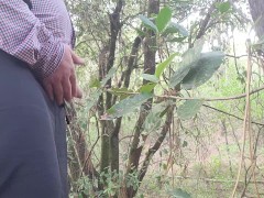 Pissing in the pine forest near Atlantic Ocean - Screenshot 16 of 16 - Dick